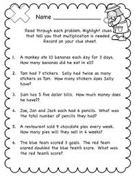 Students learn to solve multiplication and division word problems. Word Problem Detectives Set 2 Multiplication Division And Multi Step Problems