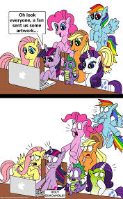 1056303 Applejack Artist Aleximusprime Computer Cropped Disgusted Fluttershy Internet Laptop Com Mlp My Little Pony My Little Pony Comic Rainbow Dash