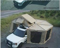 Car Roof Top Tent With Side Awning Fox Awning Id 7559334 View Quality Roof Tent With Awningcar Tent With Awning Detail Caravan Awnings Tent Camping Roof Tent