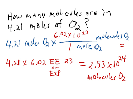 So weighing 37.3 g gives you 0.5 mole). Calculating The Number Of Molecules From Moles Oxygen Chemistry Moles Unit Conversion Showme