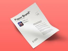 Psd Mockup For Us Letter Size Paper Dimensions 6600x5600 Pixels Letterpress Paper Paper Mockup Photoshop Mockup Free