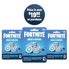Check spelling or type a new query. Fortnite 59 97 In Game Currency Gift Cards 3pk 19 99 Cards 8400 V Bucks All Devices Gearbox Walmart Com Walmart Com