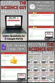 Bill Nye Magnetism Google Forms Video Questions With Time Stamp In 2020 Google Forms Bill Nye This Or That Questions