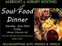 Im 12 years old going on 13 and it's like a homework assignment for my home economics class. Churches Hosting Soul Food Dinner June 22
