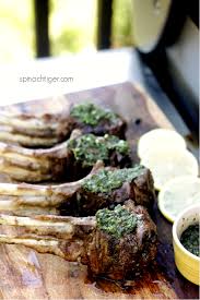 Grilled Lollypop Lamb Chops Reverse Sear With Mint Pistou Recipe In 2020 Lamb Chops Lollipop Lamb Chops Grilled Lamb