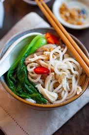 See the calorie, fat, protein and carbohydrate value of yeung's chinese chicken & noodle soup 50g here. Chinese Chicken Noodle Soup Quick And Easy Recipe Rasa Malaysia