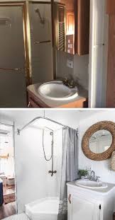 46 Inspiring Rv Bathroom Remodel Ideas Camper Bathroom Rv Bathroom Bathrooms Remodel