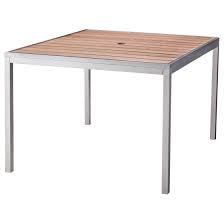 Threshold Bryant Faux Wood Square Patio Dining Table Patio Furniture Collection Patio Dining Furniture Patio Dining Table