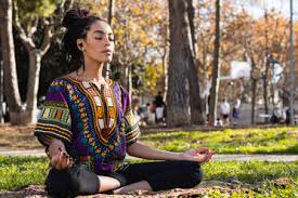 Check spelling or type a new query. Beautiful Young Woman Meditating While Practicing Lotus Position Yoga At Park On Sunny Day Stockphoto