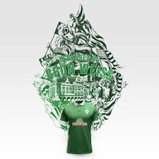 Download the vector logo of the werder bremen brand designed the above logo design and the artwork you are about to download is the intellectual property of the copyright and/or trademark holder and is offered. Bild Sv Werder Bremen Lebenslang Grun Weiss Grafik Mit Heim Trikot 2014 15 Von Nike