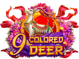9 Colored Deer Game Logo Casino Online Casino