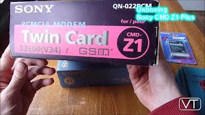 Sony CMD Z1 Plus + PCMCIA Modem + ...