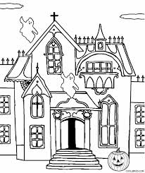 Simply print them out, grab some crayons, markers, or colored pencils and you are ready to begin. Printable Haunted House Coloring Pages For Kids