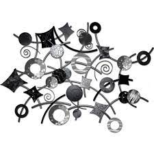 Explore quality and unique home accessories including a wide variety of designs, materials, and styles. Metal Wall Art Black Silver The Sculpture Room