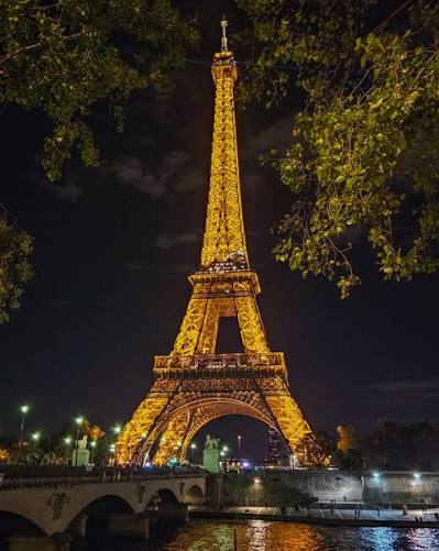 Eiffel Tower's magical nighttime illumination