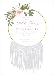 Our burnt orange invitations start as low as $1.70 with reviews from 7 happy zazzle customers. Boho Wreath Bridal Shower Invitations By Basic Invite