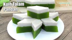 Dimana amalan seribu dinar memang. Kuih Talam Pandan Pandan Tray Cake Mykitchen101en Youtube