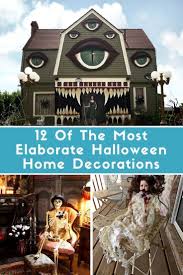 12 Of The Most Elaborate Halloween Home Decorations These People Took Halloween Deco Halloween House Decoration Halloween House Halloween Outdoor Decorations