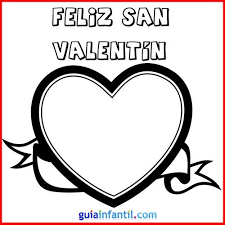 San Valentin Para Colorear