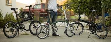 The dahon curl looks like a blatant clone of the brompton. My Folding Bike Collection Dahon Speed P8 Brompton M3l And Tern Link Uno Bicycling