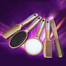 5 out of 5 stars. 5pcs Lot Hair Brush Set Hair Styling Tools Hairdressing Combs Set Mirror In Gift Box Professional Salon Products Brush Set Kit Mirror Blockset Handmade Aliexpress