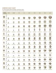 29 printable diamond size charts diamond color charts