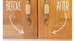 No matter what its source, a sticky residue is unappealing and damaging to your kitchen cabinets. How To Clean Grimy Kitchen Cabinets With 2 Ingredients Diy Cleaning Products Cleaning Hacks Household Hacks