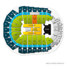 Wells Fargo Arena Des Moines 2019 Seating Chart