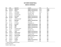This includes schedule changes, updates and more for di, dii and diii. Ucf Men S Basketball Schedule Released 2 500 Spectators Allowed Knightnews Com
