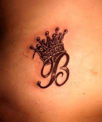 Whatever your reason for liking a name, these ideas of baby names that start with b will have you jotting options down on your baby names list. Letter B And Crown Tattoo Tattooimages Biz