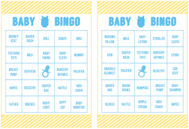 One of the most popular games to play at a baby shower is baby shower bingo. Download This Free Printable Baby Shower Bingo For Boys Catch My Party