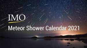 The eta aquarid meteor shower will peak the morning of may 5. 2021 Meteor Shower Calendar Imo