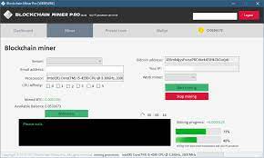 The blockchain miner pro comes with an already registered mining pool and inner mining processor. Blockchain Miner Pro Free Download For Pc