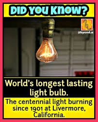Burning Since 1901 General Knowledge Facts Wow Facts Some Amazing Facts