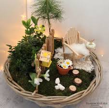 Minigarten Baum Tischlein Deck Dich Diy Geschenke Garten Geschenk Garten Mini Garten