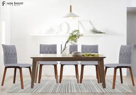 A simple dining area that has a brick fireplace. 5 Things About Wooden Dining Chair You Have To Experience