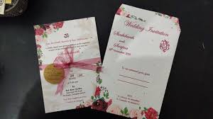 In fact, a thoughtful wedding card is the perfect addition to a personalized wedding gift, especially with the right words scripted inside. Sowsomelove Telangana Bureaucrat S Plantable Wedding Invites Wins Praise The News Minute