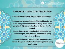 Bagi anda yang punya masalah kehidupan (rumah tangga, jodoh, karier, rejeki, aura, dll) namun kesulitan untuk mengamalkan. Tawassul Yang Disyariatkan Asmaul Husna Center