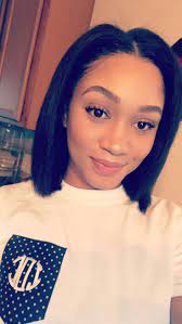 Middle Part Silk Press Shoulderlengthhairmiddlepart Silk Press Natural Hair Blowout Hair Pressed Natural Hair