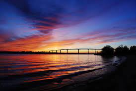 Thanks for all of your comments and faves! Sunset Over The Thomas Johnson Bridge And The Patuxent River On Solomon S Island Photo By Bc Petrie Photography Visit Maryland Patuxent River Solomons