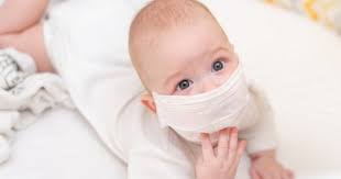 Bagi yang hanya butuh file png / transparan tanpa background bisa langsung di klik 25+ inspirasi keren vektor gambar orang pakai masker kartun png. Haruskah Bayi Menggunakan Masker Untuk Cegah Virus Corona Popmama Com