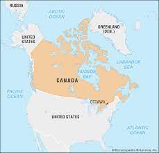 This information will give you an overview of canadian canada is located in the top half of north america, and the country is bordered by three oceans: Canada History Geography Culture Britannica