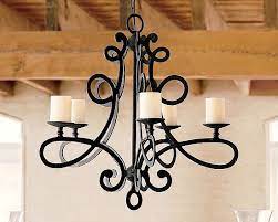 Price match guarantee · unbeatable sale prices · clearance styles Steal Of The Day Pottery Barn Cassandra Chandelier Wrought Iron Chandeliers Iron Chandeliers Outdoor Candle Chandelier