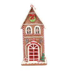 Requires 3 aaa batteries, not included. Gisela Graham Multi Light Up Gingerbread House Decoration Harrods Uk