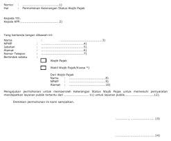 Beberapa contoh administrasi pajak yang rapih. Contoh Surat Permintaan Data Ke Kantor Pajak Kumpulan Surat Penting