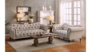 Add style to your home, with pieces that add to your decor while providing hidden storage. St Claire Traditional Tufted Sofa