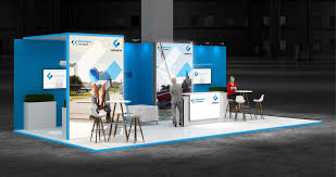 We are a full service exhibition stand design and build company based in dubai and we operate across all the u.a.e. 10x5 Two Corner Exhibition Stand Re10x5 632