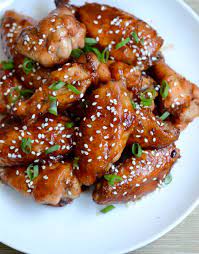 I have three words for these honey sriracha chicken wings: Honey Soy Chicken Wings Appetite For China