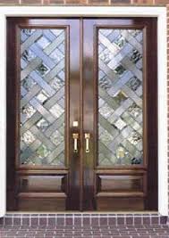 Basketweave Double Glass Doors Door Glass Design Double Glass Doors Double Front Doors