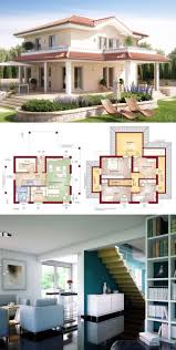 mediterranes haus im toskana landhausstil mit walmdach architektur grundriss o architektur mediterranean house plans house styles house architecture design